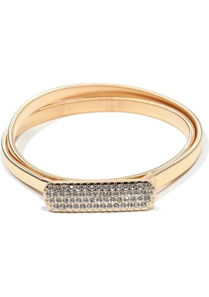 Luxe 2020 Zoete Japanse Leuke Rhinestone Ingelegd Gesp 1cm Brede Metal Dunne Riem Dames Nieuwe Metal Lente Taille Keten BG-1340 (Yurt Dışından) fiyatları