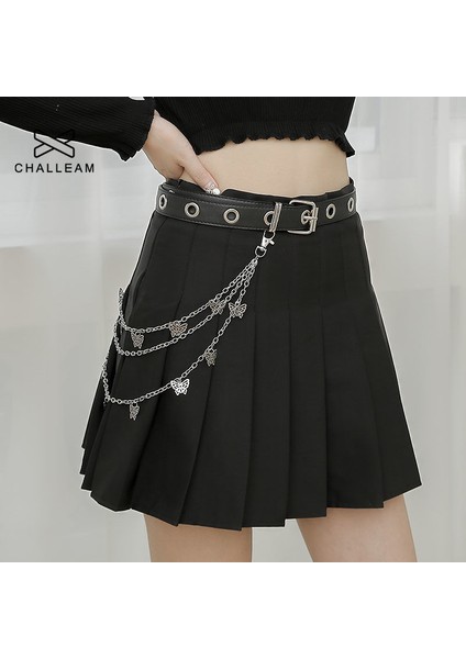 Unisex Punk Rock Zinciri Pantolon Kelebek Üç Katmanlar Metal Kadın Erkek Sokak Pantolon Jean Zinciri Moda Sevimli Anahtarlıklar 201 (Yurt Dışından) modelleri