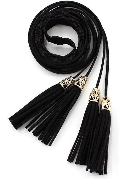 Moda Etnische Stijl Gevlochten Riem Hollow Püskül Kravat Taille Zinciri Boho Vrouwen Dames Tailleband Jurk Aksesuarları (Yurt Dışından) modelleri