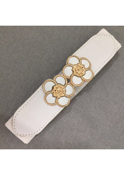 Moda Tatlı Çiçek Toka Kuşak Bayanlar Elastik Rahat Kemer Kız Elbise Kazak Gömlek Dekorasyon Kemer Kadın Korse Kemer (Yurt Dışından) fiyatları