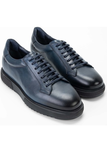 Erkek Hakiki Deri Lacivert Casual Ayakkabı 183 27502 Erk Ayk SK23/24 Lacı Dr fiyatları