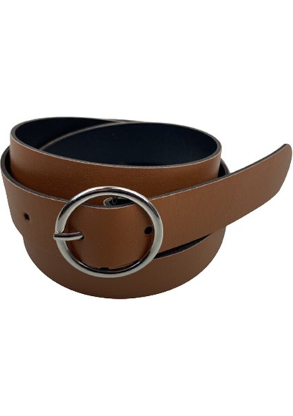 Lederen Riem Vrouwen Klassieke Retro Eenvoudige Riem Vrouwelijke Ronde Gesp Vrouwelijke Riem Eenvoudige Ronde Pin Gesp Nieuwe (Yurt Dışından) fiyatları