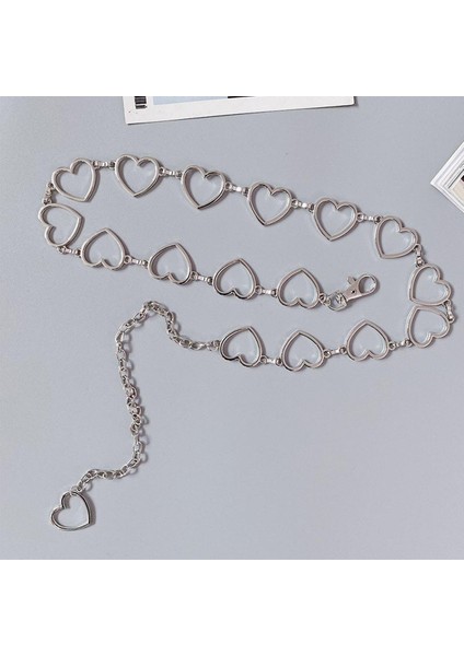 1 Adet Daire Metal Zincir Kemer Kadınlar Için Altın Yüzük Saçaklar Halka Bel Zinciri Elbise Kemerleri Bayan Kalça Ketting Riem Parti Elbise Kemeri (Yurt Dışından)