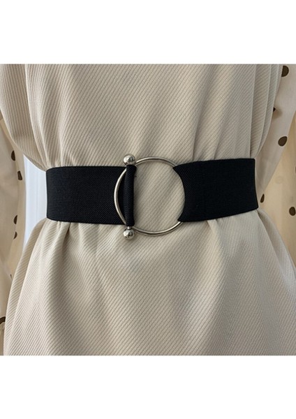 Kadın Kemerler Basit Bel Elastik Bayanlar Bant Yuvarlak Toka Rahat Ceket Kazak Dekorasyon Moda Elbise 2020 Yeni Kadın Için (Yurt Dışından) fırsatları