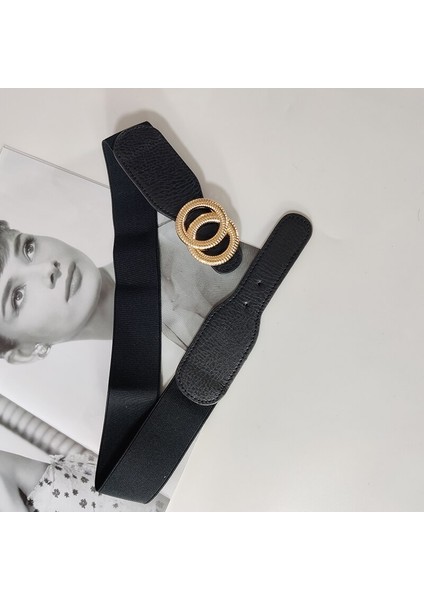 Yeni Elastik Korse Kemer Kadın Lüks Kemerler Kadınlar Için Bel Geniş Streç Kuşak Elbise Kadın Aksesuarı Ceinture Femme (Yurt Dışından) fiyatları