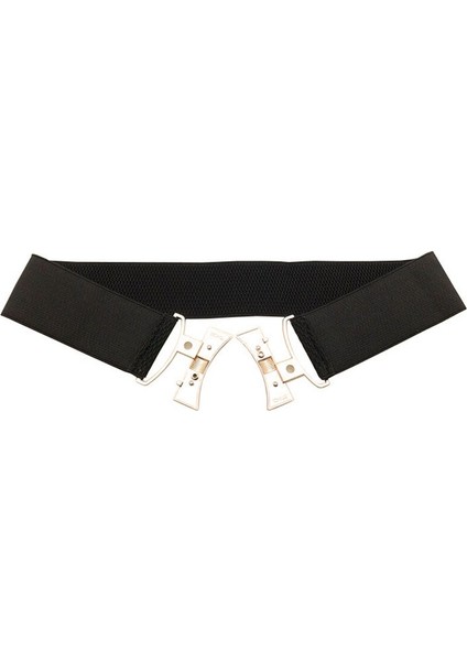 Bayan Brede Riem Elastische Stretch Cinch Tailleband Bayan Cummerband Meisjes Tailleband Taille Afdichting Brede Riem Vrouwen (Yurt Dışından)