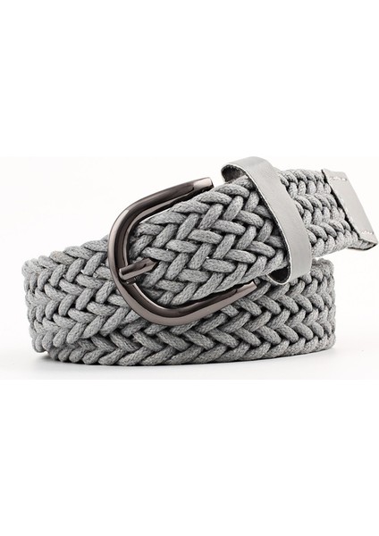 Kadın Büküm Balmumu Halat Örgülü Kemer Moda Rahat Kemerler Kadınlar Için Kot Elbise Metal Toka Kadın Kemer Lüks Tasarımcı Marka (Yurt Dışından) indirimleri