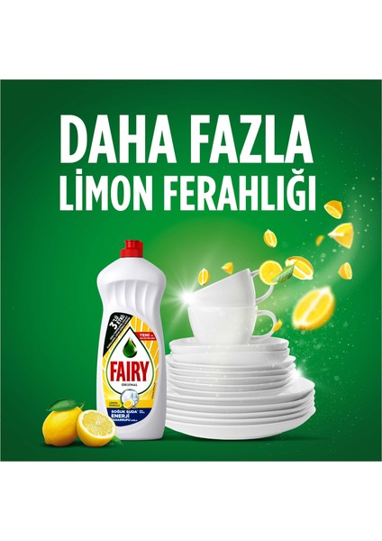 Limon Sıvı Bulaşık Deterjanı 2 x 1500 ml