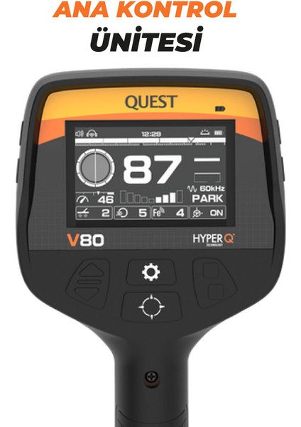 Quest V80 Dedektör + x Poınter Max Avantajlı Paket