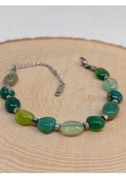 Akik Taşı Tasarım Bileklik (47104) modelleri