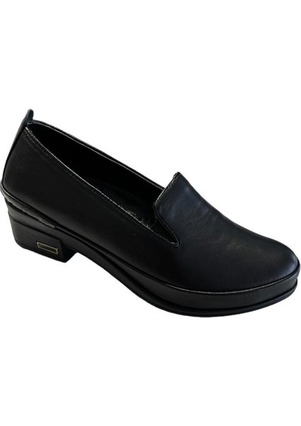 24553 Kadın Deri Günlük Ayakkabı Siyah