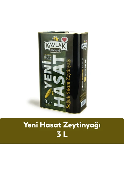 Kavlak Zeytin Yeni Hasat Zeytinyağı 3 Lt