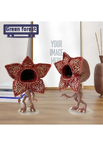 Yeşil Orman Demogorgon Şekil Koleksiyon Film Stranger Şeyler Şekilli Kalıp Oyuncak (Yurt Dışından)