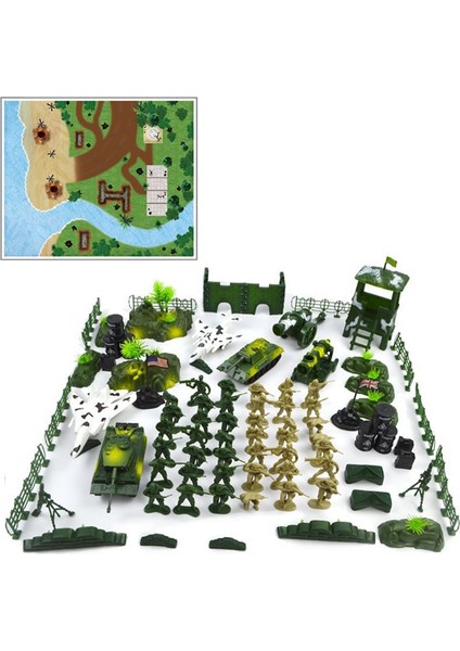 90 Adet/takım Dıy Mini Statik Askerler Aksiyon Figürleri Model Seti Su Geçirmez Harita Aksesuarları Hediye Model Oyuncaklar Çocuklar Için (Yurt Dışından) modelleri