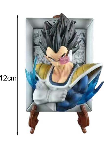 Süper Saiyan Şekil Gerçekçi Anime Dragon Ball Aksiyon Şekilli Kalıp (Yurt Dışından)