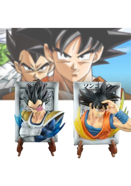 Süper Saiyan Şekil Gerçekçi Anime Dragon Ball Aksiyon Şekilli Kalıp (Yurt Dışından) modelleri