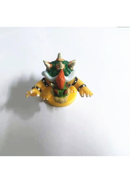 Mini Japonya Oyunu Süper Bros 4 cm Ateşli Ejderha Bowser Koopa Şekil Eylem Oyuncak Modeli Çocuk Koleksiyonu Kek Takı Ev Dekor (Yurt Dışından)
