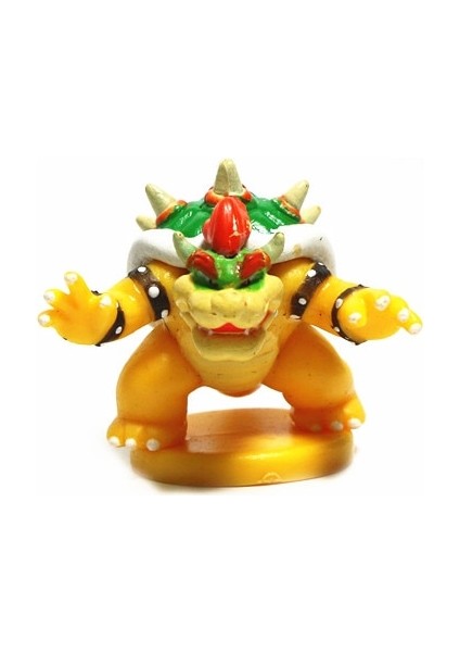 Mini Japonya Oyunu Süper Bros 4 cm Ateşli Ejderha Bowser Koopa Şekil Eylem Oyuncak Modeli Çocuk Koleksiyonu Kek Takı Ev Dekor (Yurt Dışından) fiyatları