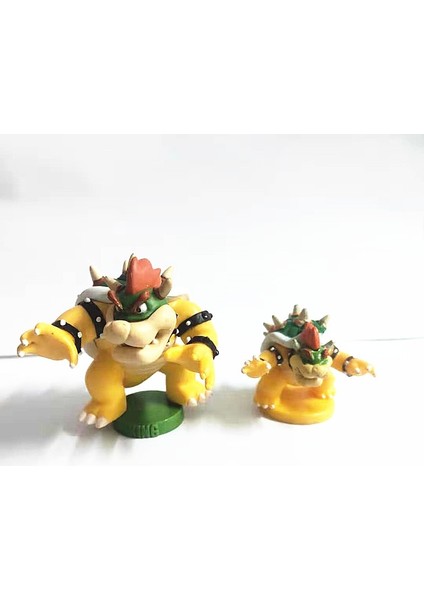 Mini Japonya Oyunu Süper Bros 4 cm Ateşli Ejderha Bowser Koopa Şekil Eylem Oyuncak Modeli Çocuk Koleksiyonu Kek Takı Ev Dekor (Yurt Dışından) modelleri