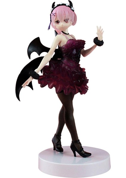 Model Oyuncak Iyi Işçilik Simüle Pvc Minyatür Anime Melek Rem Araba Dekorasyon Için (Yurt Dışından)