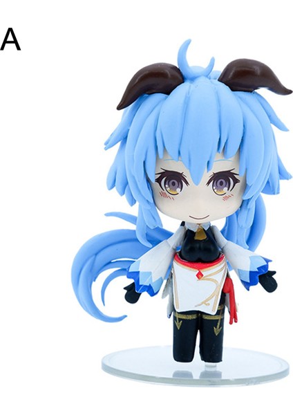 Anime Heykelcik Aşınmaya Dayanıklı Canlı Renk Pvc Narin Orijinal Tanrı Bebek Ev Için (Yurt Dışından)