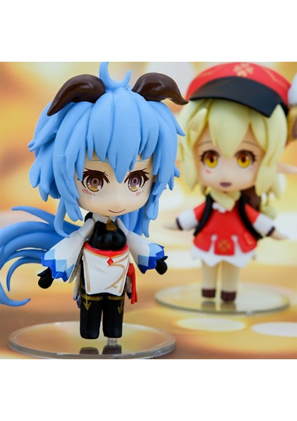 Anime Heykelcik Aşınmaya Dayanıklı Canlı Renk Pvc Narin Orijinal Tanrı Bebek Ev Için (Yurt Dışından)