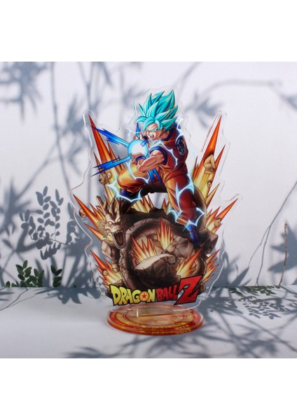 Anime Dragon Ball Z Süper Saiyan Son Goku Gohan Broli Frieza Akrilik Standı Figürleri Modeli Masaüstü Süsler Arkadaş Hediye (Yurt Dışından) modelleri