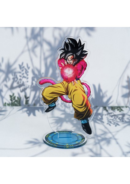 Anime Dragon Ball Z Süper Saiyan Son Goku Gohan Broli Frieza Akrilik Standı Figürleri Modeli Masaüstü Süsler Arkadaş Hediye (Yurt Dışından) fırsatları