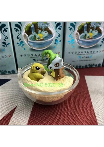 Adet Pokemon Anime Şeffaf Top Mew Snorlax Squirtle Charmander Lycanroc Gengar Aksiyon Bebek Oyuncak Figürleri (Yurt Dışından)