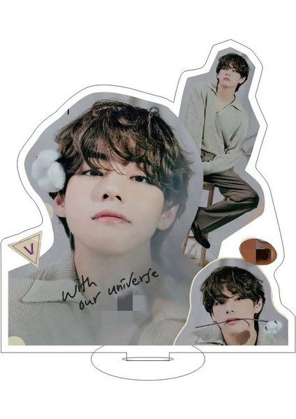 Kpop Akrilik Standee Bangtan Boys Yeni Deco Kiti Akrilik Şeffaf Figürler Ayakta Masaüstü Istasyonu Hayranları Koleksiyonu (Yurt Dışından) modelleri