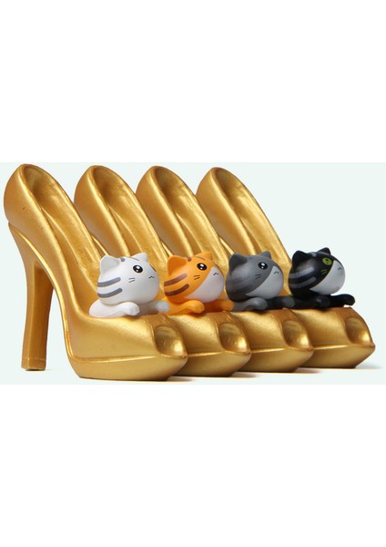 Childrenworld Model Şekil Zarif Görünüm Yavru Kedi Minyatür Poz Sahne Hayvan Modeli (Yurt Dışından) indirimleri