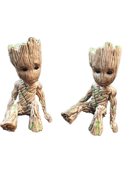 Marvel Legends Avengers Guardians Galaxy Groot Aksiyon Figürü Pvc 6 cm Figma Modeli Koleksiyonu Dekorasyon Oyuncaklar Hediyeler Bebekler (Yurt Dışından)