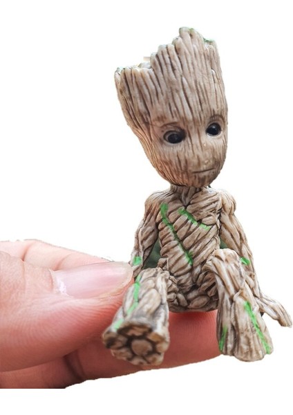 Marvel Legends Avengers Guardians Galaxy Groot Aksiyon Figürü Pvc 6 cm Figma Modeli Koleksiyonu Dekorasyon Oyuncaklar Hediyeler Bebekler (Yurt Dışından)