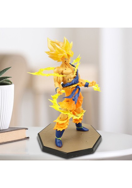 Karikatür Anime Aksiyon Figürü Dragonball Süs Dıy Zanaat Kek Dekorasyon Oyuncak (Yurt Dışından) fırsatları