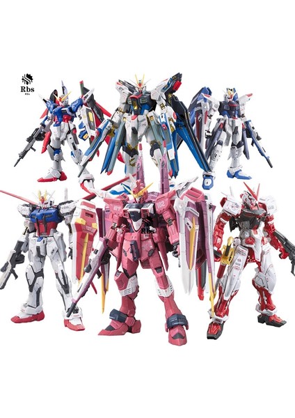 Bandai Anime Gunpla HG1/144 Dark Assault Freedom Fate Şekil Monte Oyuncaklar Hediye Robot Gundam Aksiyon Modeli Figürleri (Yurt Dışından)