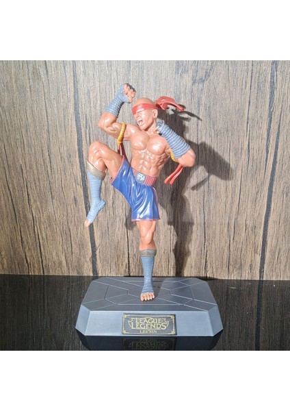 Aksiyon Figürü Göz Alıcı Mükemmel Işçilik League Of Legend Kör Keşiş Lee Sin Koleksiyonu Heykeli Ev Için (Yurt Dışından) modelleri