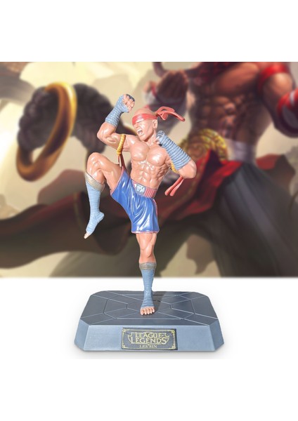 Aksiyon Figürü Göz Alıcı Mükemmel Işçilik League Of Legend Kör Keşiş Lee Sin Koleksiyonu Heykeli Ev Için (Yurt Dışından) indirimleri