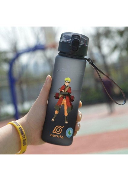 560ML Naruto Anime Figürü Su Bardağı Uzumaki Naruto Uchiha Itachi Damla Dayanıklı Yüksek Plastik Bardak Çocuk Suluk (Yurt Dışından)