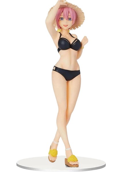 Model Oyuncak Dekoratif Zarif Görünüm Pvc Minyatür Quintessential Quintuplets Mayo Nakano Ichika Masaüstü Için (Yurt Dışından)
