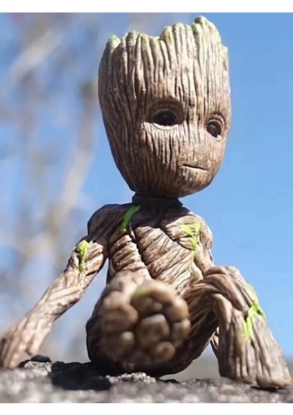 Guardians Galaxy Groot Çocuk Oyuncakları 6 cm Ağaç Adam Marvel Avengers Anime Mini Oyuncaklar Noel Hediyeleri Groot Aksiyon Figürü Oturan (Yurt Dışından) fiyatları