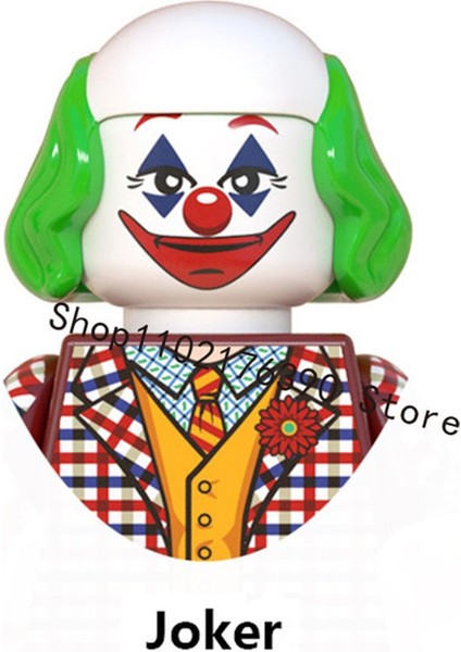 Batman Yapı Taşları Wonder Woman Joker Tuğla Oyuncak Flaş Robin Superman Tigress Action Figure Çocuk Noel Hediyesi Birleştirin (Yurt Dışından)