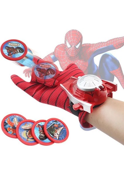 Marvel Avengers 3 Örümcek Adam Eldiven Aksiyon Figürü Başlatıcı Oyuncak Çocuklar Uygun Cosplay Kostüm Perakende Kutusuyla Birlikte Gelir (Yurt Dışından)