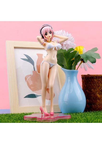19 cm Anime Asuna Soniko Kız Mayo Şekil Japon Pvc Kawaii Action Figure Koleksiyon Model Oyuncak Bilgisayar Kasası Araba Hediye (Yurt Dışından) fırsatları