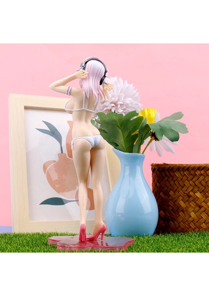 19 cm Anime Asuna Soniko Kız Mayo Şekil Japon Pvc Kawaii Action Figure Koleksiyon Model Oyuncak Bilgisayar Kasası Araba Hediye (Yurt Dışından) indirimleri