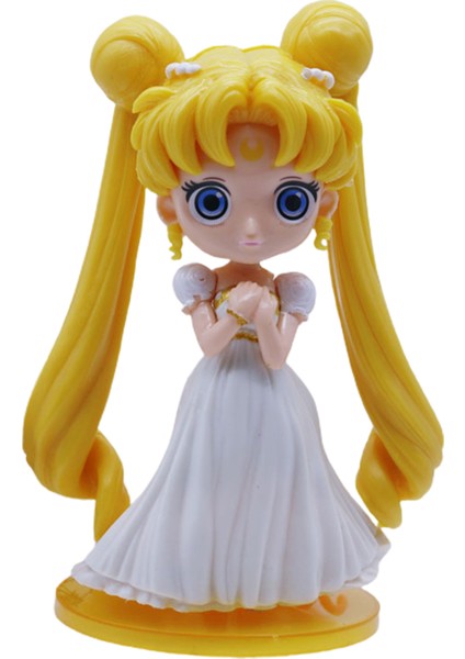 Anime Figürü Sevimli Dekoratif Pvc Sailor Moon Prenses Süsleme Pişirme Dekor Için (Yurt Dışından)