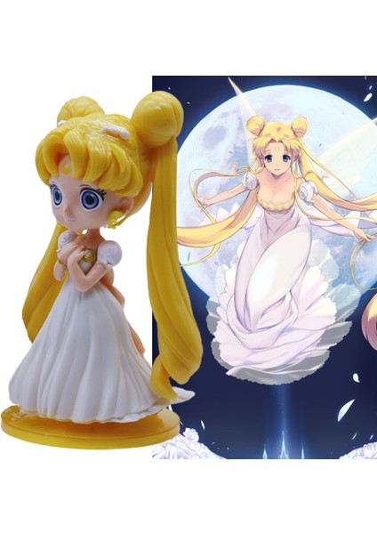 Anime Figürü Sevimli Dekoratif Pvc Sailor Moon Prenses Süsleme Pişirme Dekor Için (Yurt Dışından) fiyatları