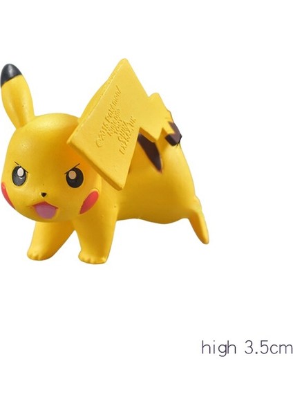2-7cm Pokemon Aksiyon Oyuncakları Mini Figürler Modeli Oyuncak Pikachu Charmander Bulbasaur Eevee Litten Anime Çocuk Bebek Doğum Günü Hediyeleri (Yurt Dışından) modelleri