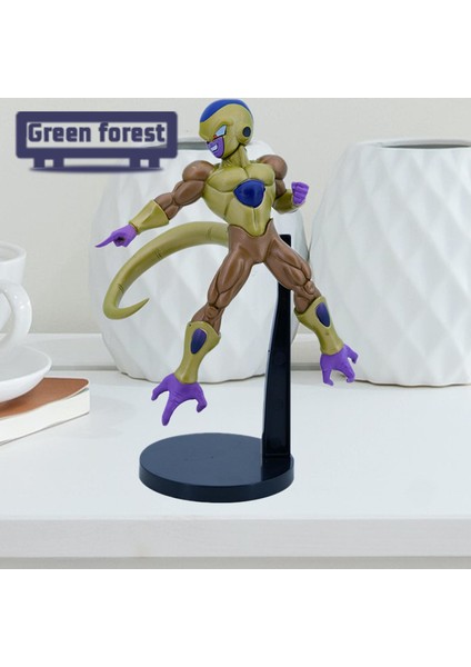 Yeşil Orman Anime Figürü Karikatür Vegeta Frieza Heykeli Modeli Aksiyon Figürü (Yurt Dışından) indirimleri