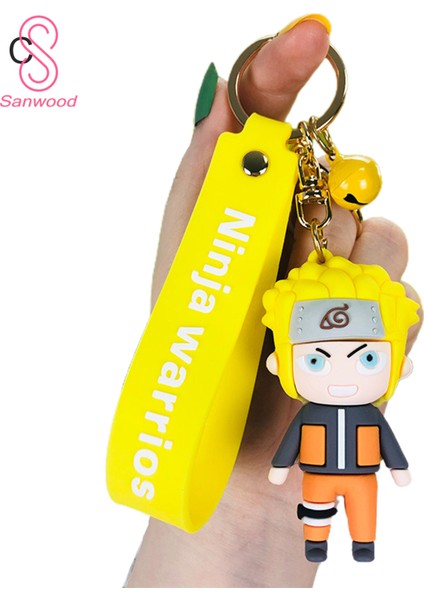 Karikatür Animasyon Naruto Anahtarlık Pvc Bebek Okul Çantası Süs Araba Kolye Hediye (Yurt Dışından) modelleri