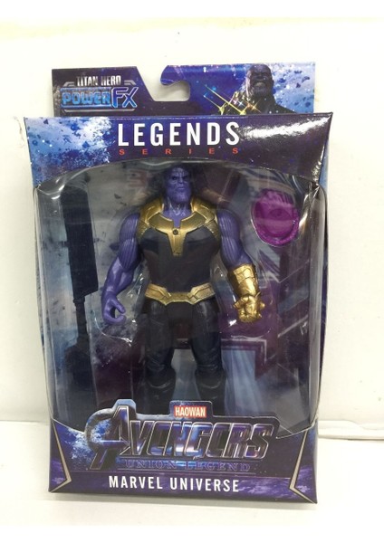 Yenı LED Thanos Çocuklar Marvel Siyah Panter Örümcek Adam Kaptan Amerika Thor Demir Adam Hulk Avengers Aksiyon Figürü Oyuncakları Modeli Bebek (Yurt Dışından)